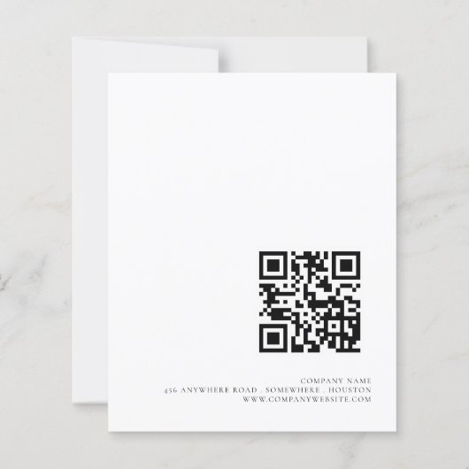 Begroting Eucalyptus QR-code Winkel grote opening (Achterkant)