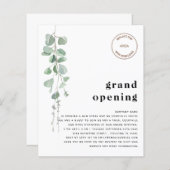 Begroting Eucalyptus QR-code Winkel grote opening (Voorkant / Achterkant)