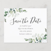 BEGROTING Eucalyptus Quinceañera Sla datum op (Voorkant)