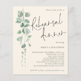 Begroting Eucalyptus Sage Cream Rehearings Dinner