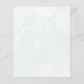 Begroting Eucalyptus Sage Green Weddenschap (Achterkant)