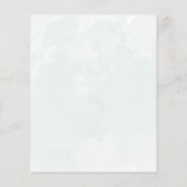 Begroting Eucalyptus Sage Green Weddenschap (Achterkant)