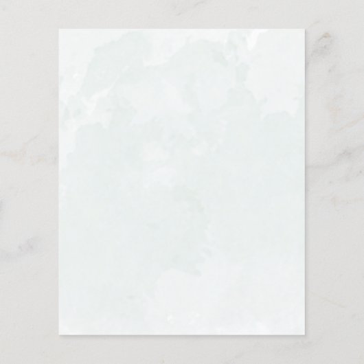 Begroting Eucalyptus Sage Green Weddenschap (Achterkant)