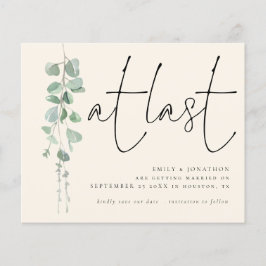 Begroting Eucalyptus Sage Ivory op datum