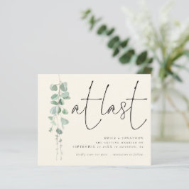Begroting Eucalyptus Sage Ivory op datum
