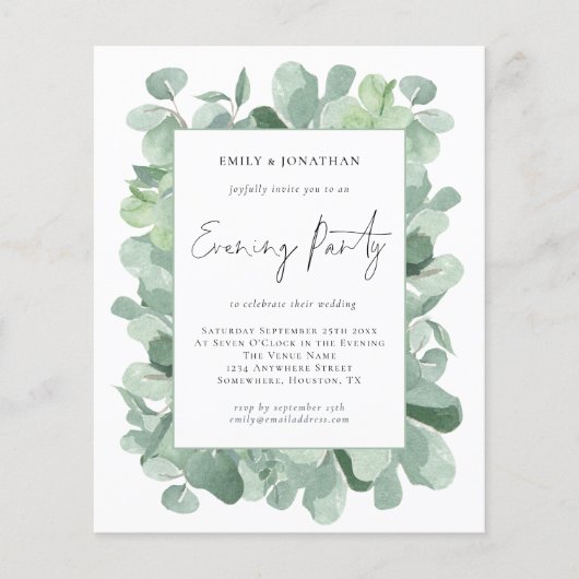 Begroting Eucalyptus Weddenschap (Voorkant)