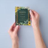 BEGROTING Eucalyptus - Zonnebloemen - Rustige kant Flyer (Hand)