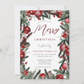 Begroting feestelijk met feestelijke feestelijke f kaart (Voorkant)