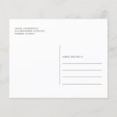 Begroting Floral 60th Birthday Pink Script Invitat (Achterkant)