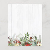 Begroting Floral Antlers kerstversiering (Achterkant)