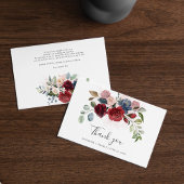 Begroting Floral Botanical Greenery Wedding Dank u Notitiekaartje