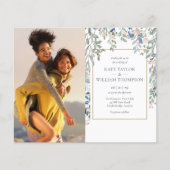 Begroting Floral Foliage Foto's Weddenschap (Voorkant)