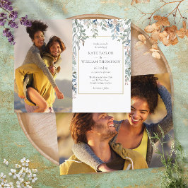 Begroting Floral Foliage Foto's Weddenschap