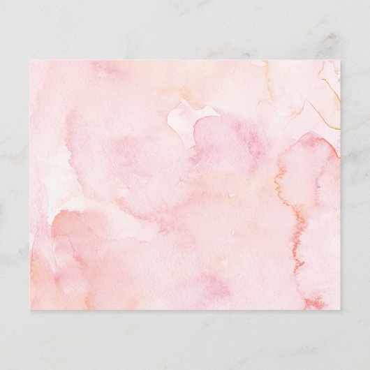 Begroting Floral Greenery Virtual Baby shower nodi (Achterkant)