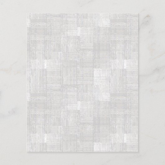 Begroting Floral New Address Moving Announge (Achterkant)