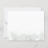 Begroting Floral Pink New Address Moving Aankondig (Achterkant)