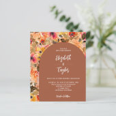 Begroting Floral Terracotta all in one Wedding Inv (Staand voorkant)