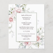 Begroting | Floral Wedding Flyer (Voorkant)