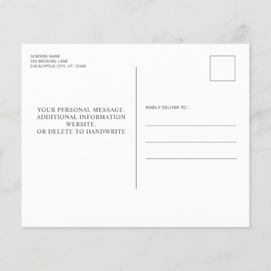 Begroting Foto botanische epalyptus sparen de datu (Achterkant)