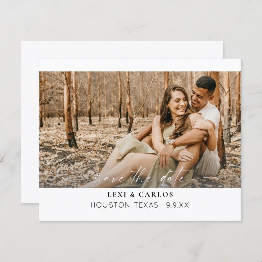 Begroting Foto en kalligrafie 3 W Mod sparen de Da (Voorkant / Achterkant)