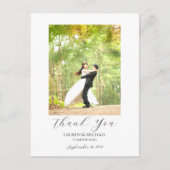 Begroting Foto - Hartelijk dank - Briefkaart (Voorkant)