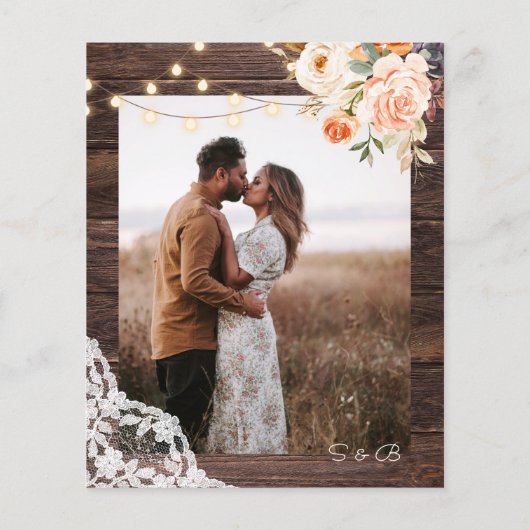 Begroting Foto hout, met de oogdruppelaar de datum (Achterkant)