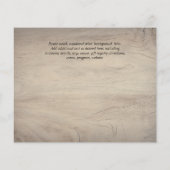 BEGROTING FOTO Uitvaart uitnodigingen (Achterkant)