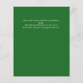 BEGROTING FOTO Uitvaart uitnodigingen (Achterkant)