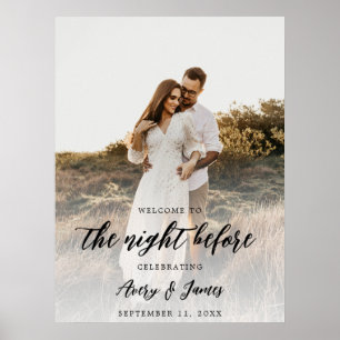 Begroting Fotorepetitie 's nachts eten Poster