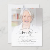 Begroting Fotoscript 70th Birthday Party Invitatio (Voorkant)