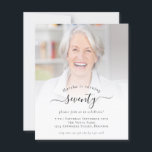 Begroting Fotoscript 70th Birthday Party Invitatio<br><div class="desc">Een alternatief voor een budget van 4, 5 x 5, 6-inch halfglanzend gewicht van 110 lbs, dat even dik is als een briefkaart (maar niet geschikt om als briefkaart te worden gebruikt). GEEF NOTA ER ÉÉN UITnodiging per blad is. Het Manuscript van de Foto van de begroting 70th Birthday Partij...</div>