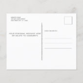 Begroting Funny Cat Pet Moving Announge (Achterkant)