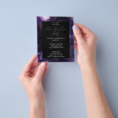 Begroting Galaxy Nieuwjaar Eve Party Flyer (Hand)