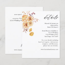 Begroting: Gele Golden Floral Boho - Gegevens