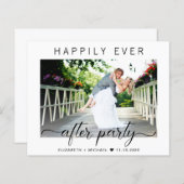 Begroting gelukkig ooit na ontvangst van het fotoh (Voorkant / Achterkant)