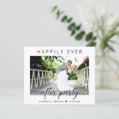 Begroting gelukkig ooit na ontvangst van het fotoh (Staand voorkant)