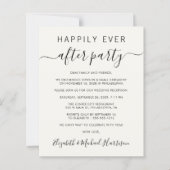 Begroting gelukkig ooit na uitnodiging van het huw (Voorkant)