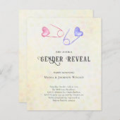 Begroting Genderkwesties onthullen uitnodiging tot (Voorkant / Achterkant)