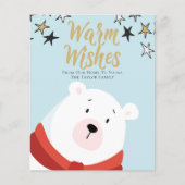 BEGROTING Gepersonaliseerd Beer Kerstmis (Voorkant)