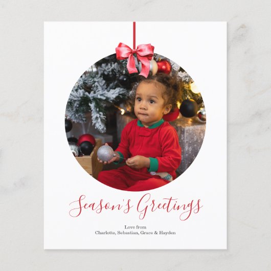 BEGROTING Gepersonaliseerd Lijst voor Kerstmis Bau (Voorkant)