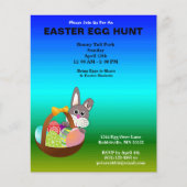 Begroting Gepilde eieren en paashap Flyer (Voorkant)