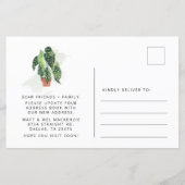 Begroting geplande nieuwe routineaankondiging (Achterkant)