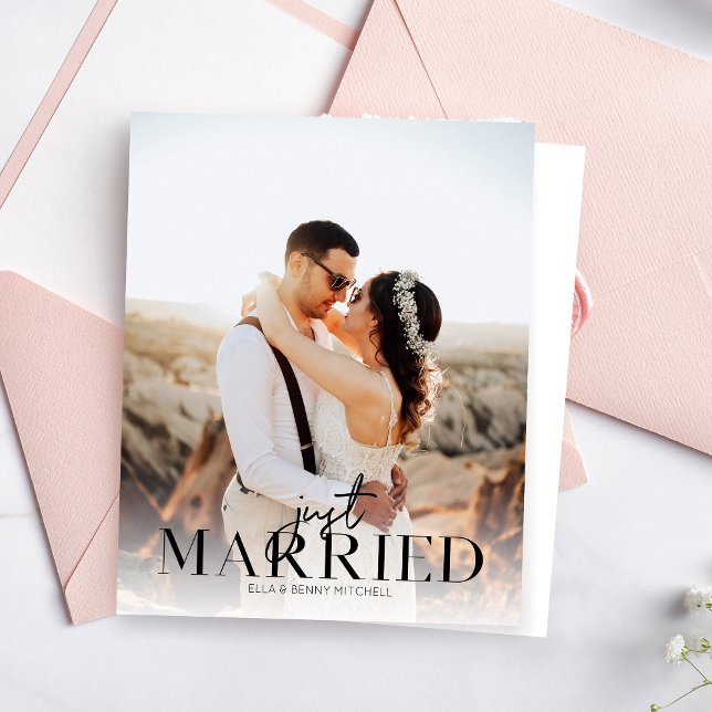 Begroting gewoon gehuwd met BT-foto-bruiloft aanko (Creator heeft geüpload)