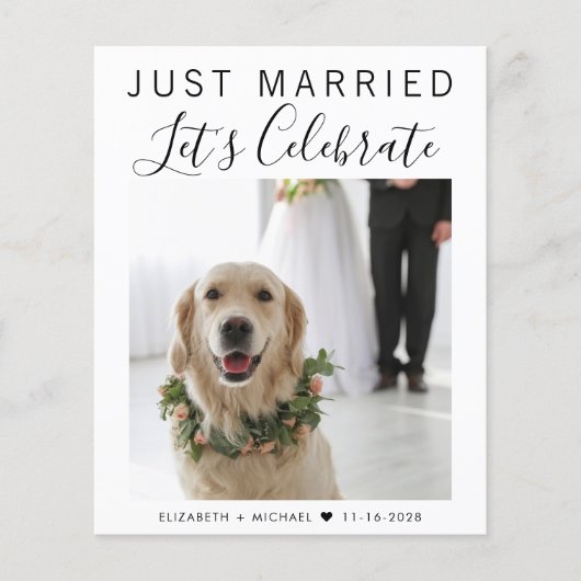 Begroting gewoon gehuwde foto-weduwschap (Voorkant)