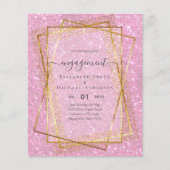 BEGROTING Glitzy Glam ENGAGEMENT Party (Voorkant)