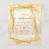 BEGROTING Glitzy Glam ENGAGEMENT Party (Voorkant)