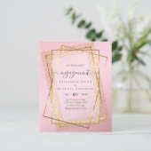 BEGROTING Glitzy Glam ENGAGEMENT Party (Staand voorkant)
