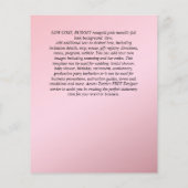 BEGROTING Glitzy Glam ENGAGEMENT Party (Achterkant)