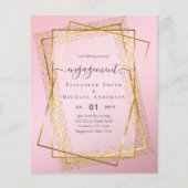 BEGROTING Glitzy Glam ENGAGEMENT Party (Voorkant)