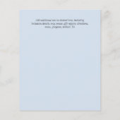 BEGROTING Glitzy Glam ENGAGEMENT Party Flyer (Achterkant)